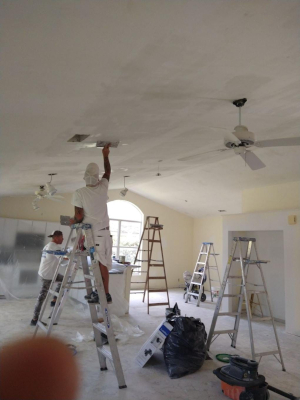Popcorn Ceiling Removal in Port St. Lucie, Florida